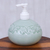 Celadon ceramic soap dispenser, 'Elephant Bath' - Hand Crafted Celadon Ceramic Soap Dispenser thumbail
