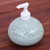 Celadon ceramic soap dispenser, 'Elephant Bath' - Hand Crafted Celadon Ceramic Soap Dispenser (image 2b) thumbail