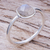 Labradorite solitaire ring, 'Special One' - Labradorite and Sterling Silver Solitaire Ring (image 2) thumbail