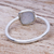Labradorite solitaire ring, 'Special One' - Labradorite and Sterling Silver Solitaire Ring (image 2d) thumbail