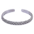 Sterling silver cuff bracelet, 'Silver Plaits' - Artisan Crafted Sterling Silver Cuff Bracelet