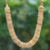 Coconut shell beaded necklace, 'Spinning Disks' - Hand Threaded Coconut Shell Beaded Necklace (image 2) thumbail