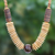 Coconut shell beaded necklace, 'Windy Forest' - Hand Threaded Coconut Shell Beaded Necklace (image 2) thumbail