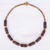 Coconut shell beaded necklace, 'Coconut Dreams' - Thai Handmade Coconut Shell Beaded Necklace (image 2b) thumbail