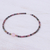 Tourmaline and rose quartz beaded pendant necklace, 'Precious Orb in Rose' - Hand Made Tourmaline and Rose Quartz Beaded Necklace (image 2c) thumbail