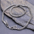 Halskette aus Sterlingsilber, 'Dragon's Riddle' (Drachenrätsel) - Handgefertigte thailändische Drachenhalskette aus Sterlingsilber mit Naga-Kette