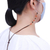 Beaded face mask lanyard, 'Smart Style in Brown' - Brown Faux Suede Face Mask Lanyard with Carnelian (image 2e) thumbail