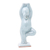Celadon ceramic figurine, 'Elephant Tree Pose' - Ceramic Elephant Yoga Figurine from Thailand thumbail