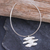 Halskette mit Kragen aus Sterlingsilber - Handgefertigte Halskette aus Sterlingsilber aus Thailand