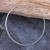 Sterling silver choker, 'Clear Mind' - Hand Crafted Sterling Silver Choker from Thailand