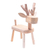 Wood statuette, 'Clever Deer' - Hand Crafted Santol Wood Deer Statuette from Thailand (image 2a) thumbail