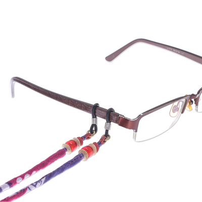 Artisan Made Beaded Eyeglass Lanyard from Thailand