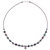 Macrame jasper pendant necklace, 'Spiraling Shores' - Hand Knotted Macrame Jasper Pendant Necklace thumbail