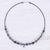 Macrame jasper pendant necklace, 'Spiraling Shores' - Hand Knotted Macrame Jasper Pendant Necklace (image 2b) thumbail