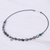 Macrame jasper pendant necklace, 'Spiraling Shores' - Hand Knotted Macrame Jasper Pendant Necklace (image 2c) thumbail