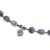 Macrame jasper pendant necklace, 'Spiraling Shores' - Hand Knotted Macrame Jasper Pendant Necklace (image 2f) thumbail