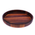Wood lazy susan, 'Spin Me Around' - Hand Carved Raintree Wood Lazy Susan (image 2a) thumbail