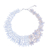 Multi-gemstone beaded necklace, 'Heavenly Song' - Cultured Pearl and Rainbow Moonstone Choker Necklace (image 2a) thumbail