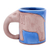 Celadon ceramic mug, 'Morning Joe' - Hand Made Celadon Ceramic Elephant Mug from Thailand