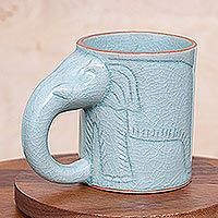 Featured review for Celadon ceramic mug, Calming Cup