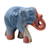 Celadon ceramic sculpture, 'In the Jungle' - Hand Made Celadon Ceramic Elephant Sculpture