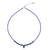 Collar con colgante de lapislázuli - Collar con colgante de plata y lapislázuli hecho a mano