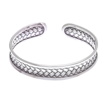 Hand Crafted Sterling Silver Cuff Bracelet