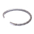 Sterling silver cuff bracelet, 'Spiral Detour' - Handmade Karen Silver Spiral Cuff Bracelet