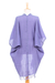 Cotton kimono and scarf set, 'Mild Violet' - Cotton Kimono and Scarf Set from Thailand (image 2d) thumbail