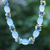 Multi-gemstone beaded necklace, 'Mermaid Treasure' - Hand Threaded Multi-Gemstone Beaded Necklace thumbail