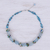 Multi-gemstone beaded necklace, 'Mermaid Treasure' - Hand Threaded Multi-Gemstone Beaded Necklace (image 2b) thumbail