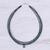 Howlite and jasper macrame pendant necklace, 'Boho Spiral' - Macrame Howlite and Jasper Pendant Necklace (image 2b) thumbail