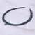 Howlite and jasper macrame pendant necklace, 'Boho Spiral' - Macrame Howlite and Jasper Pendant Necklace (image 2c) thumbail