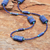 Lapis lazuli and jasper beaded necklace, 'Midnight Chill' - Lapis Lazuli and Jasper Beaded Necklace from Thailand (image 2b) thumbail