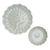 Platos de cerámica Celadon, 'Lotus Eaters' (par) - Platos de flor de loto de cerámica Celadon (par)