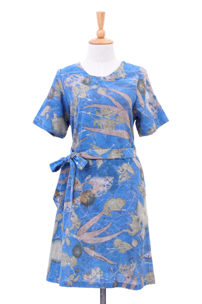 Eco-Friendly Hand-Printed Cotton Dress