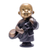 Brass sculpture, 'Standing Monk in Brown' - Handmade Brass Monk Sculpture from Thailand
