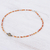Multi-gemstone pendant necklace, 'Sunrise Hour' - Carnelian and Hematite Beaded Pendant Necklace (image 2b) thumbail