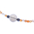 Multi-gemstone pendant necklace, 'Sunrise Hour' - Carnelian and Hematite Beaded Pendant Necklace (image 2e) thumbail