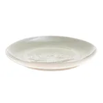 Celadon ceramic salad plate, 'Flavorful' - Hand Crafted Celadon Ceramic Lotus Flower Salad Plate