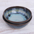 Ceramic cereal bowls, 'Blue Crush' (pair) - Hand Crafted Blue Ceramic Cereal Bowls (Pair) (image 2c) thumbail