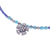 Lapis lazuli pendant necklace, 'Color Sense in Blue' - Lapis Lazuli and Karen Silver Pendant Necklace (image 2d) thumbail