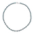 Magnesite beaded necklace, 'Green Grace' - Magnesite and Karen Silver Beaded Necklace (image 2d) thumbail