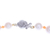 Cultured pearl and agate beaded necklace, 'Sea Catch in Orange' - Cultured Freshwater Pearl and Agate Beaded Necklace (image 2d) thumbail