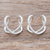 Sterling silver ear cuffs, 'Infinity and Beyond' - Hand Crafted in ThailandSterling Silver Ear Cuffs