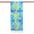 Tie-dyed silk scarf, 'Smiling Sea' - Fringed Tie-Dyed Silk Scarf (image 2c) thumbail