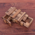 Wood puzzle, 'Double Magic' - Hand Made Raintree Wood Puzzle Game (image 2) thumbail