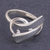 Sterling silver cocktail ring, 'Infinity Ribbon' - Hand Crafted Sterling Silver Cocktail Ring (image 2b) thumbail