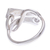 Sterling silver cocktail ring, 'Infinity Ribbon' - Hand Crafted Sterling Silver Cocktail Ring (image 2f) thumbail