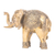 Messingskulptur - Antike Elefantenskulptur aus Messing